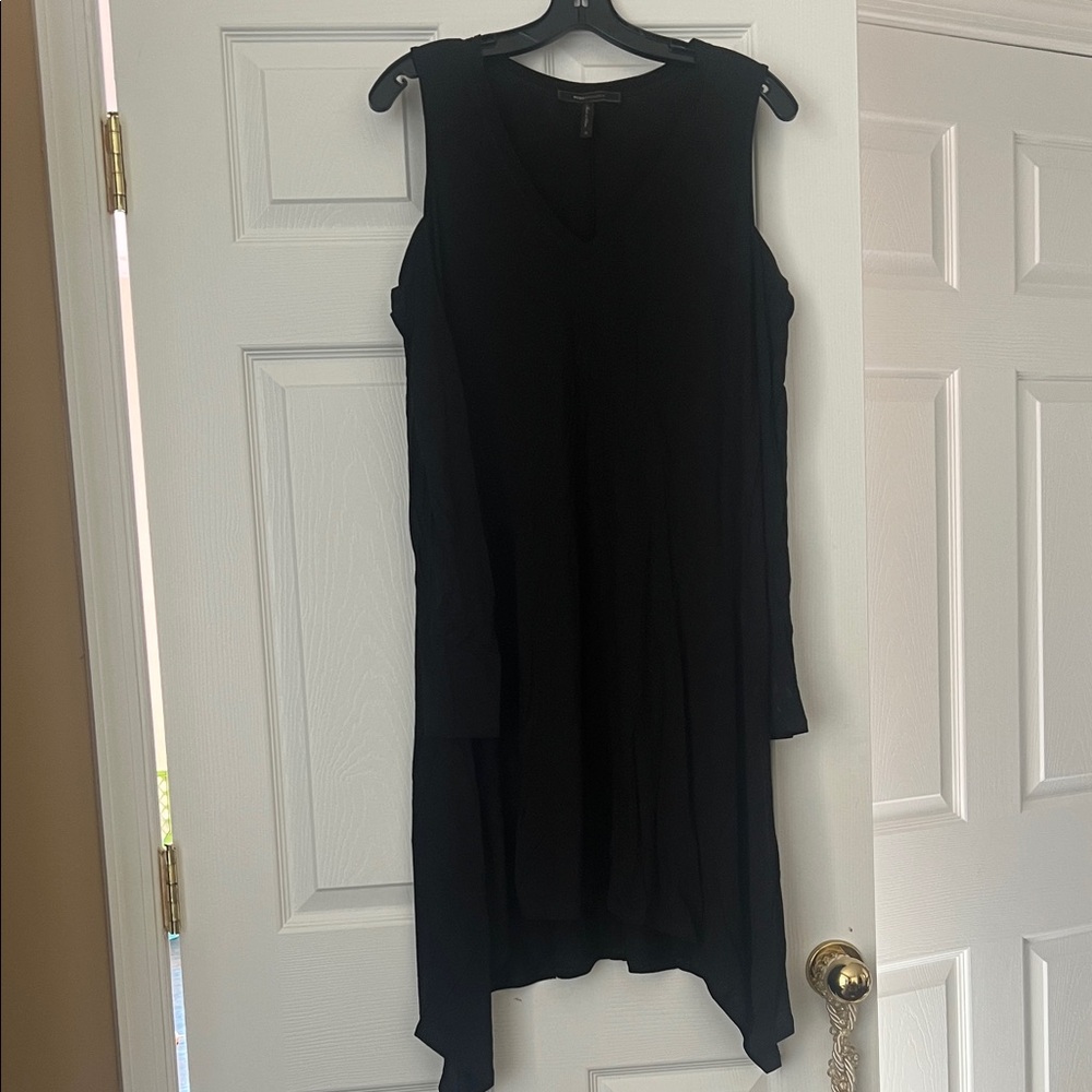 BCBGMaxAzria Black Asymmetrical Dress